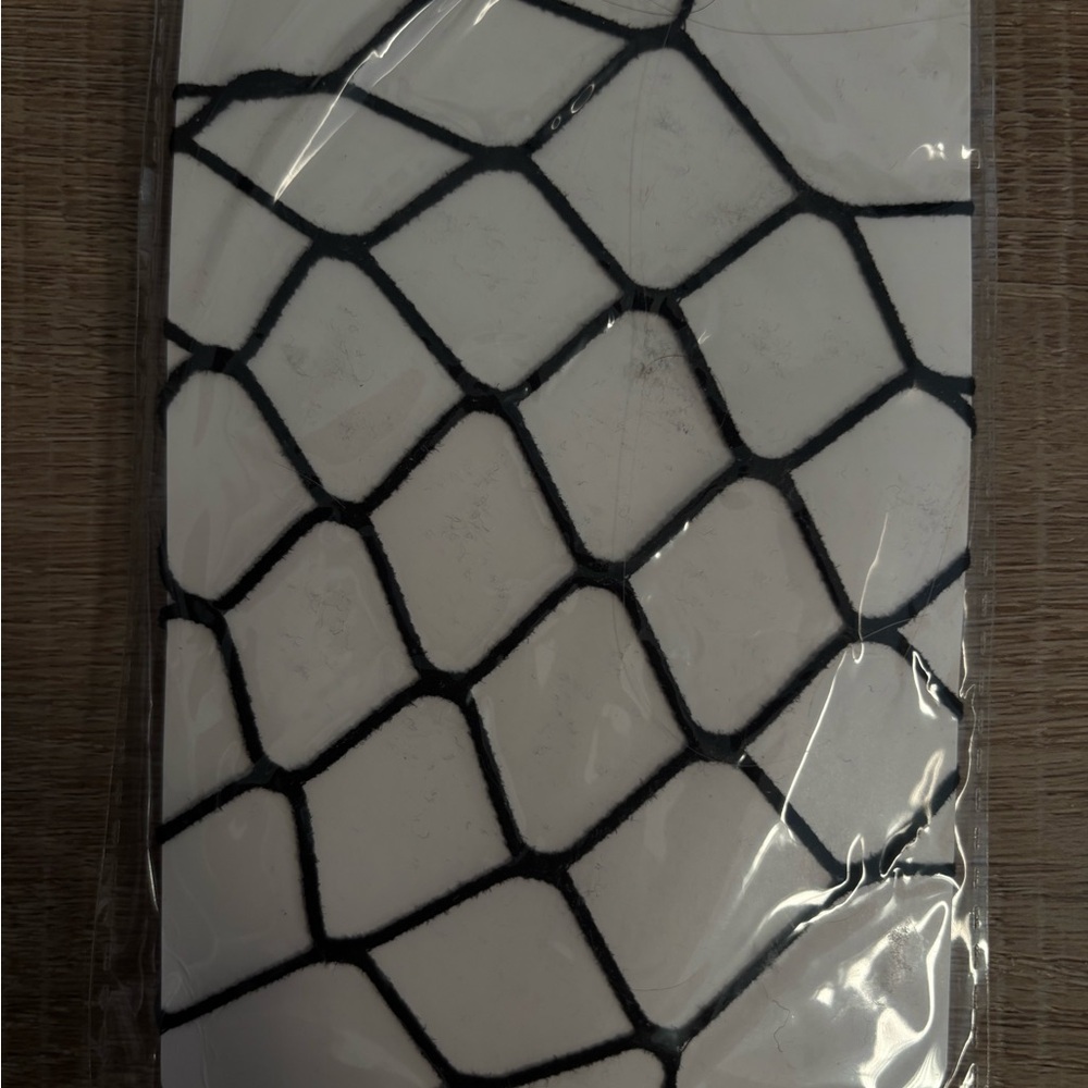 Black Fishnet Patterned Tights
